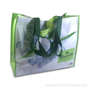 RPET Shopping Bag, Measures 46 x 38 x 17cm, Includes Side and Bottom Gusset, Simple